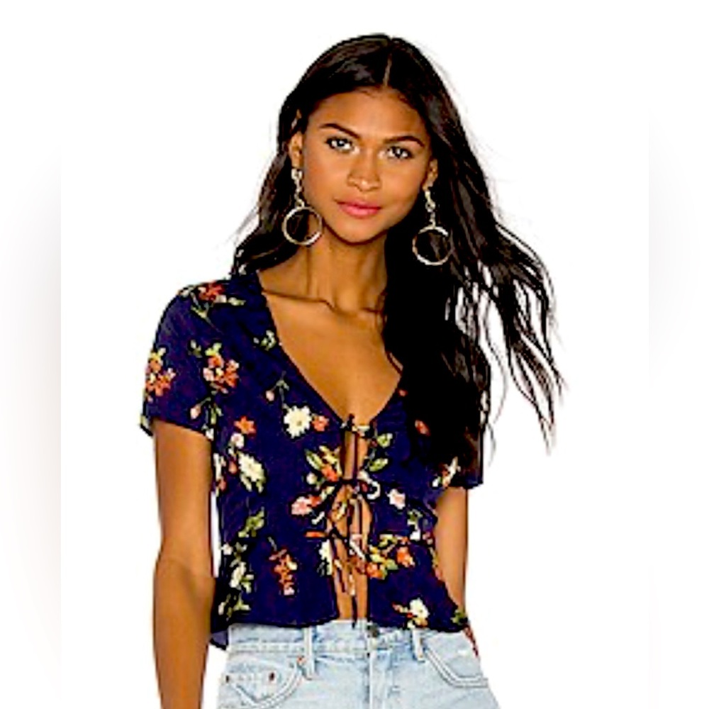 Superdown crop top